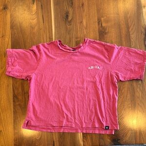Adidas Kids Bright Pink Tee